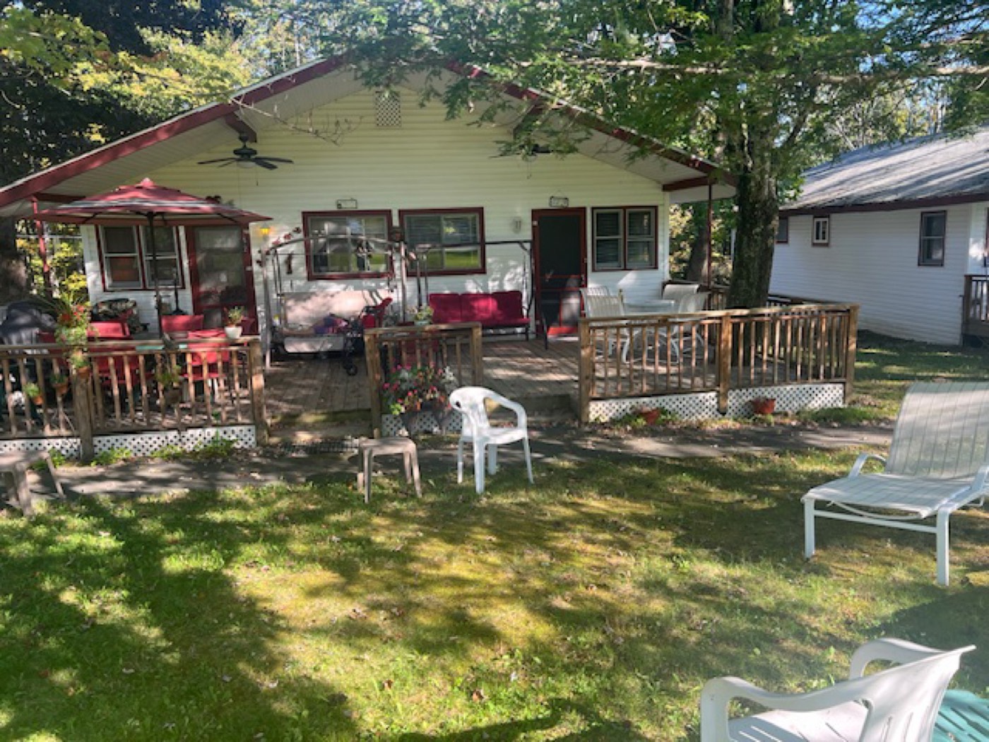 Unit 53, a Catskills bungalow for rent at Lansman's