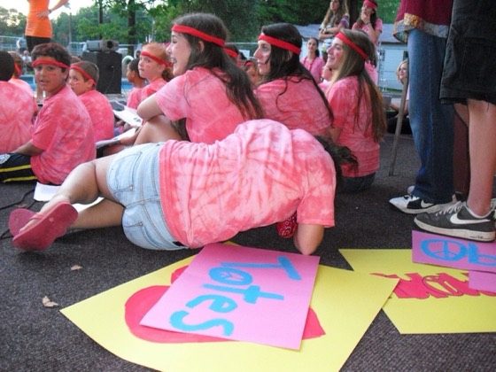 2010 Camp Color War Sing Night at Lansman's Bungalow Colony, photo 10